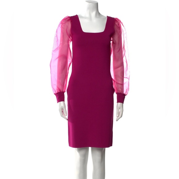 House of Harlow 1960 Dresses & Skirts - House of Harlow 1960 Pink Sheath Dress with Bishop Sleeves